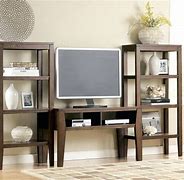 Image result for Bookshelf Speaker TV Combo Stand