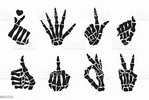 Image result for Skeleton Hand Gestures