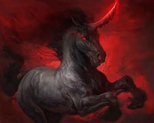 Image result for Demonic Unicorn Art