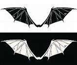 Image result for Closed Bat Wings Drawing