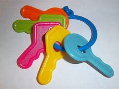 Image result for Colorful Key Toys