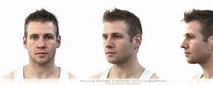 Image result for Male Face Front and Side View