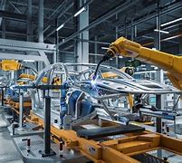 Image result for Robots Working in a Factory