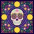 Image result for Day of the Dead Skull Print Out