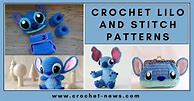 Image result for Crochet Lilo and Stitch Bag