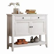 Image result for Living Room Large Console Cabinet Storage