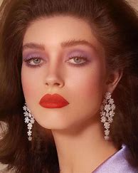 Image result for 1980s Eye Make up