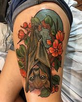 Image result for Bat Tattoo Drawings