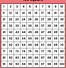 Image result for Empty 100 Square Grid