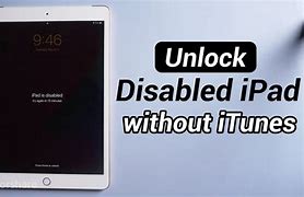 Image result for How to Unlock My Disabled iPad