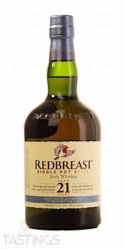 Redbreast 21 Year Old Single Pot Still Irish Whiskey 46 に対する画像結果