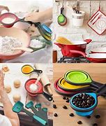 Image result for Silicone Measuring Cups