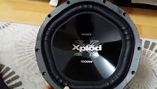 Image result for Sony Xplod 1000W Subwoofer