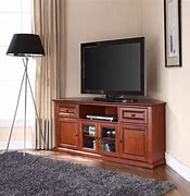 Image result for Corner Cabinet TV Stand