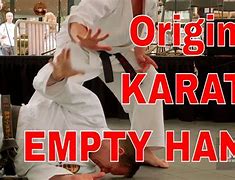 Image result for Empty Hand Karate