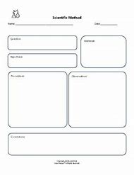 Image result for Science Experiment Template