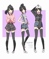 Image result for Anime Comfy Clothes Drawings