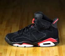 Image result for Black and Red Jordan 6s