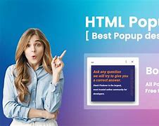 Image result for HTML Pop Up Message