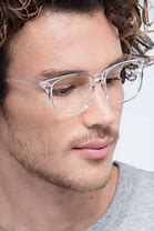 Image result for Clear Rectangle Glasses