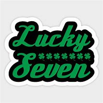 Image result for Number 7 Lucky Clover