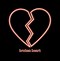 Image result for Broken Heart Neon Sign