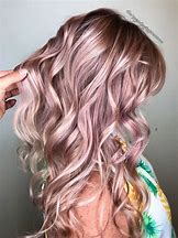Image result for Rose Gold Hair with Side Bangs