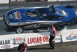 Image result for NHRA Top Fuel Dragster Crashes