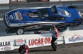 Image result for NHRA Top Fuel Dragster Crash