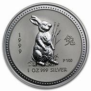Image result for 1999 Year of Rabbit Medal