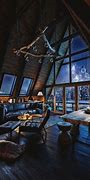 Image result for Night Sky Inside Cabin