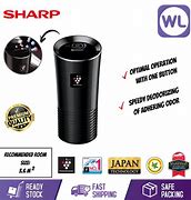 Image result for Sharp Air Purifier Black