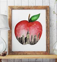 Image result for The Big Apple New York Artwork