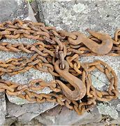 Image result for Old Tow Bar with Safety Chain Hooks