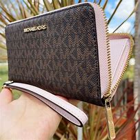 Image result for Michael Kors iPhone 14 Plus Wallet Case