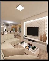Image result for Living Room with TV and Sofa for Small House