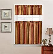 Image result for Green and Yellow Striped Curtains