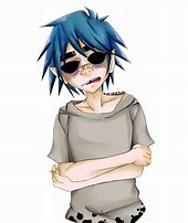 Image result for 2D Gorillaz Drawing