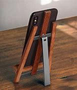 Image result for Handmade Wood Phone Stand