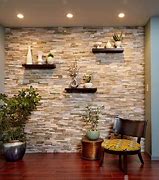 Image result for Basement TV Room Ideas Brick Accent Wall