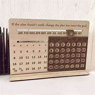 Image result for DIY Wooden Perpetual Calendar