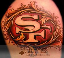Image result for 49ers Logo Tattoo