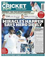 Image result for Cricket Newspaper Template