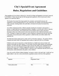Image result for Event Rules and Regulations