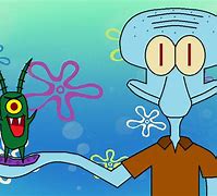 Image result for Squidward Plankton