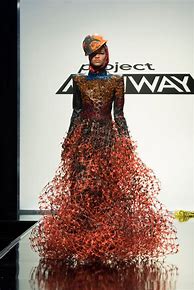 Image result for Project Runway Fringe Dress