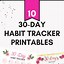 Image result for 30-Day Challenge Blank Printable