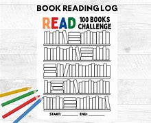 Image result for 100 Book Challenge Flyer