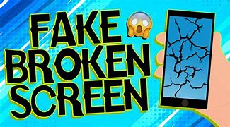 Image result for A Fake Broken Screen with a Skull