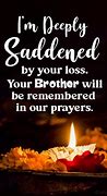 Image result for Death of Brother Sympathy Message